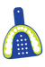 Illustration of a dental impression tray